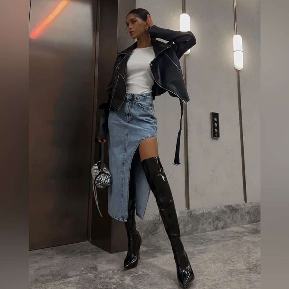 Brand new without tag denim skirt
